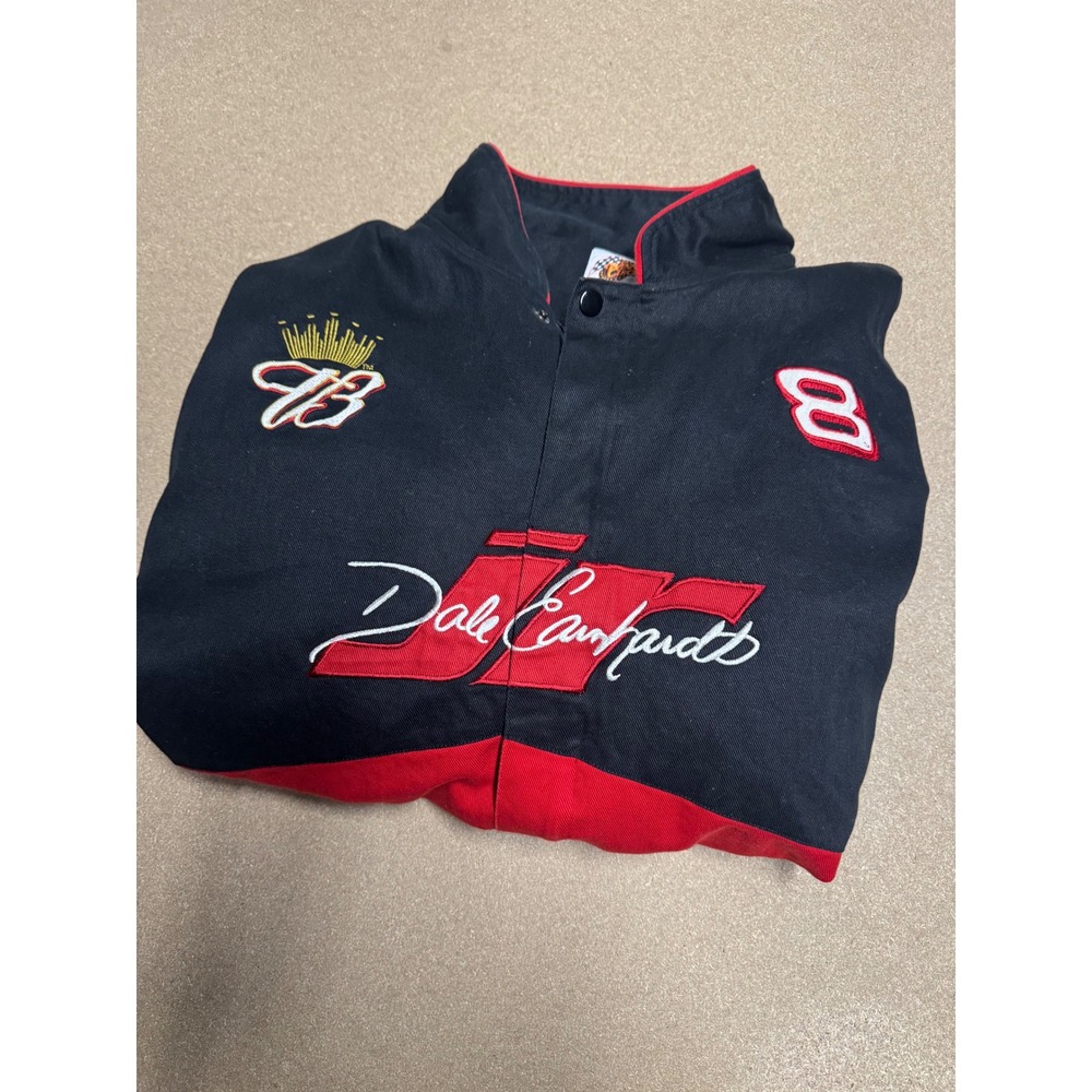 Vintage Dale Earnhardt Budweiser NASCAR Racing Jacket XXL
